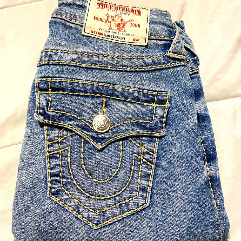True Religion Slim Straight Jean Sz.24